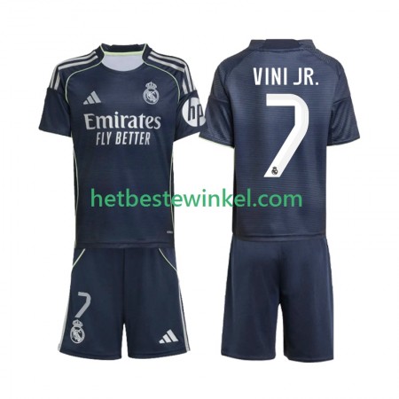 Real Madrid Vinicius Junior 7 Voetbalshirts Kind Uit 2025-26
